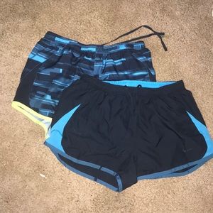 Bundle of Nike running shorts